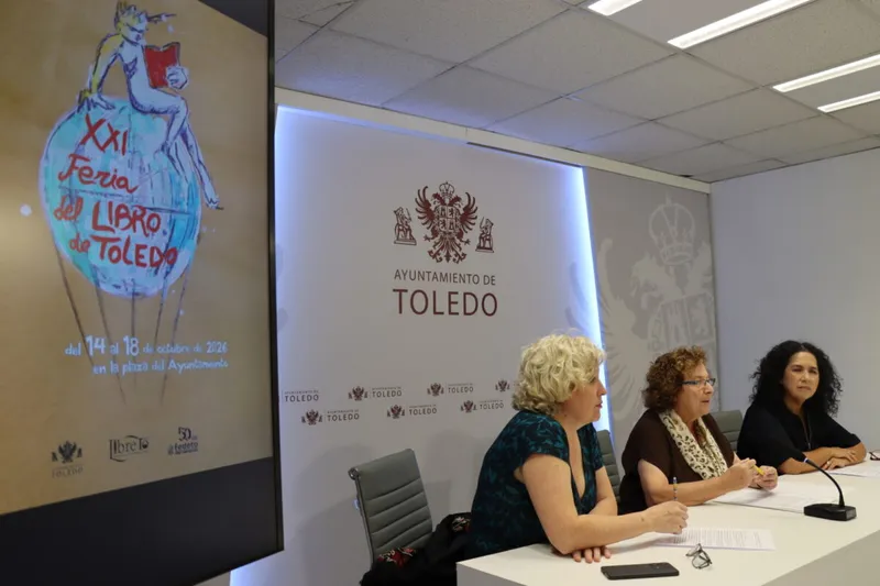 Toledo celebra su XXI Feria del Libro del 14 al 18 de octubre con la Plaza del Ayuntamiento como epicentro