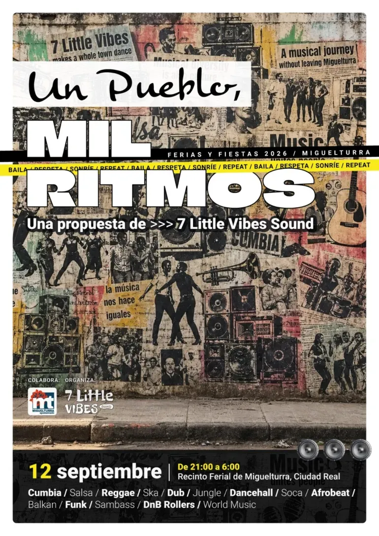 Miguelturra celebra las Ferias y Fiestas con 'Un pueblo, mil ritmos'