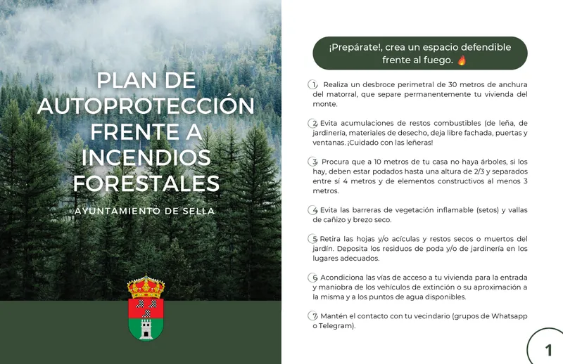 Sella prohíbe las quemas agrícolas ante el riesgo de incendios
