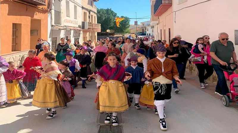 Sena acoge el IV Encuentro Comarcal de Escuelas Folclóricas de Los Monegros