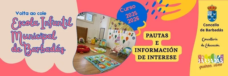 Barbadás inicia el curso 2025-2026 en su Escola Infantil con 102 plazas