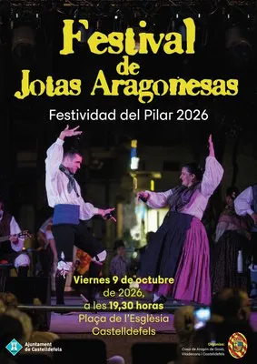 Castelldefels celebra el Día del Pilar con un Festival de Jotas Aragonesas