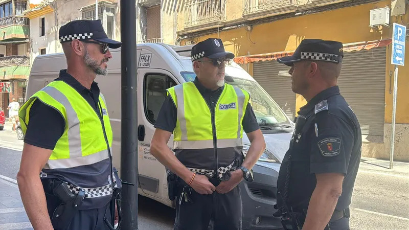 Detenidas tres personas en Lorca por robos con fuerza y violencia en una semana