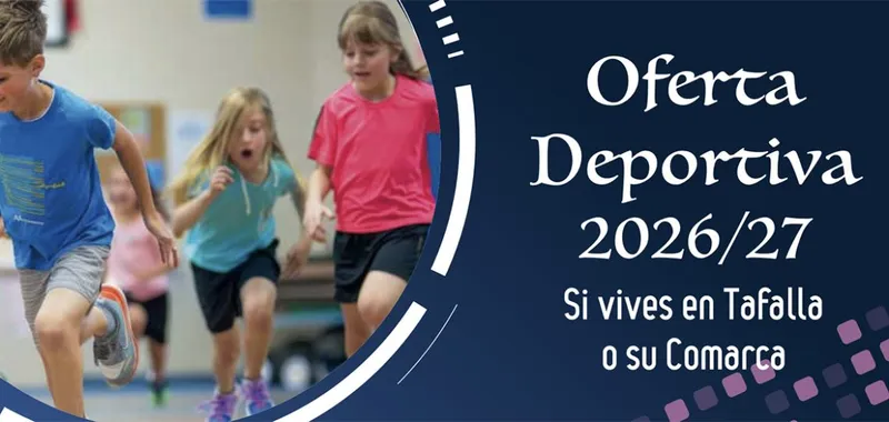 Tafalla abre el plazo para inscribirse en la oferta deportiva 2026/2027