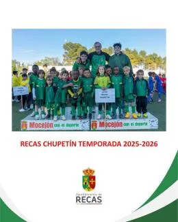 Éxito de las Escuelas Deportivas Municipales de Fútbol de Recas en su última temporada