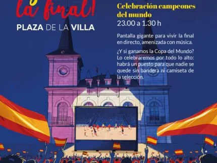Alpedrete retransmitirá la final del Mundial de Fútbol 2026 en la Plaza de la Villa