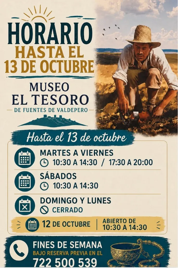 El Museo del Tesoro de Fuentes de Valdepero amplía su horario de visita