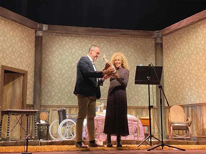 Carmen Conesa, galardonada con el Premio Trovador en el Festival del Castillo de Alcañiz