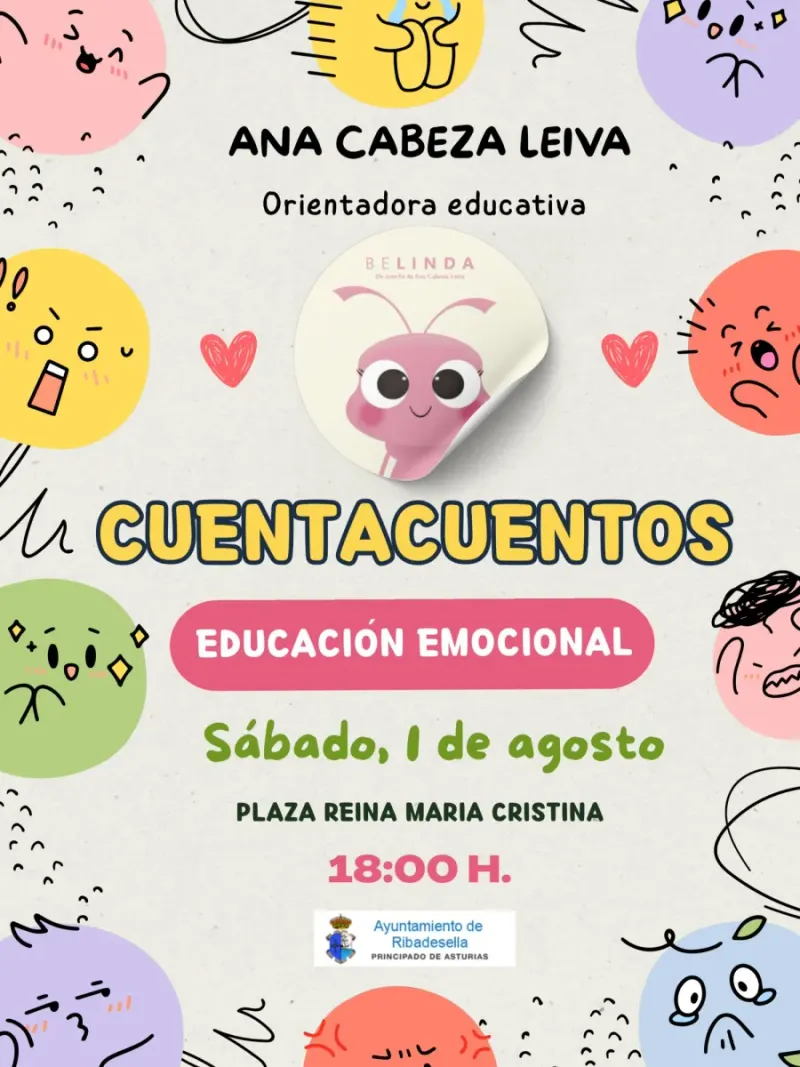 Ribadesella acoge un cuentacuentos sobre educación emocional para familias