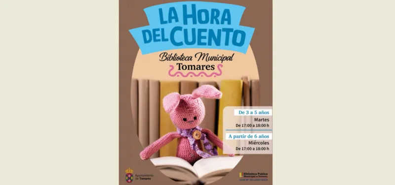 Tomares abre inscripciones para 'La Hora del Cuento' en la Biblioteca Municipal