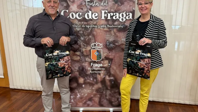 Fraga rinde homenaje al panadero Joaquín Chiné nombrando el Taller del Coc en su honor