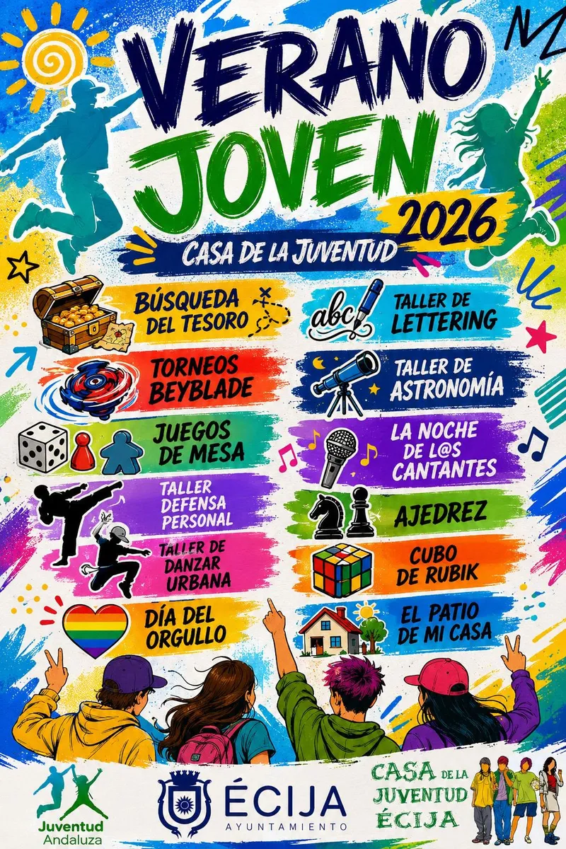 Écija presenta un variado programa deportivo para el verano y otoño