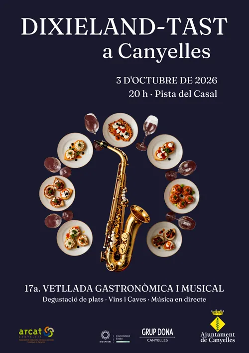 Canyelles celebra la 17ª edición de Dixieland Tast con gastronomía y música en directo