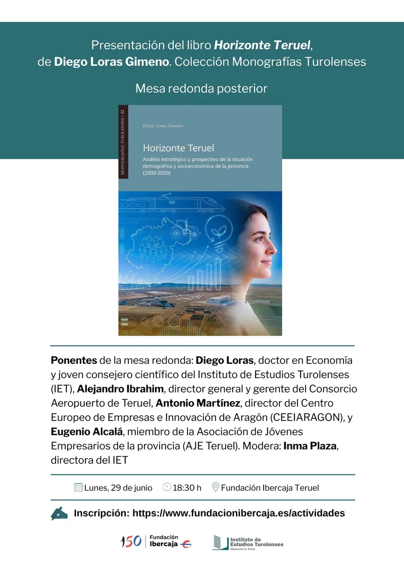 Presentación del libro 'Horizonte Teruel' en la Fundación Ibercaja
