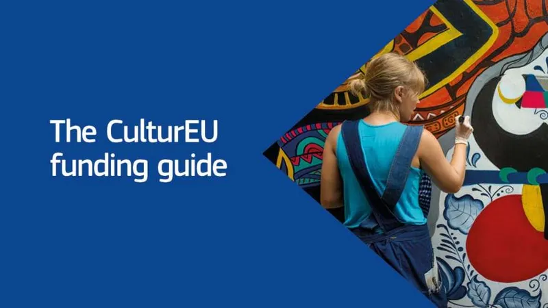 La Comisión Europea lanza Guía CulturEU para financiar sectores cultural y creativo