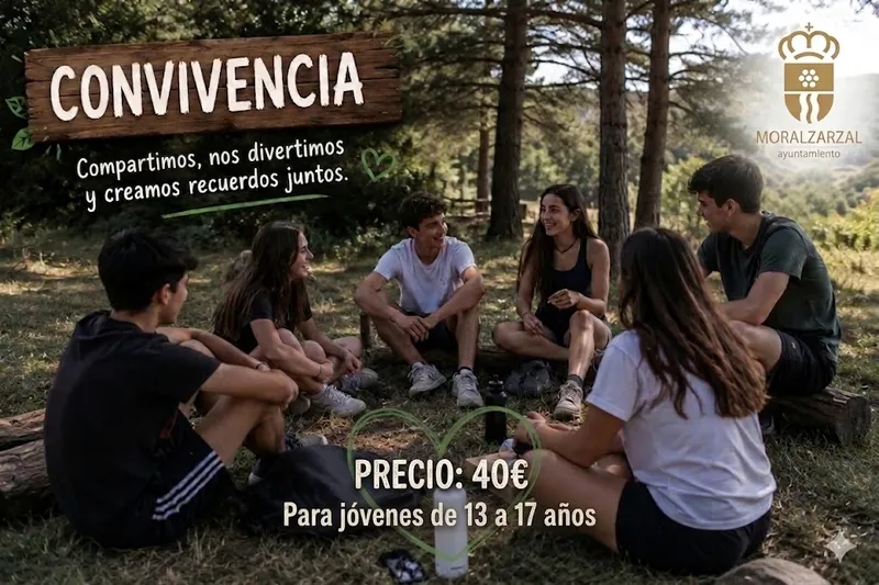 Convivencia de Verano en Manjirón para jóvenes de Moralzarzal