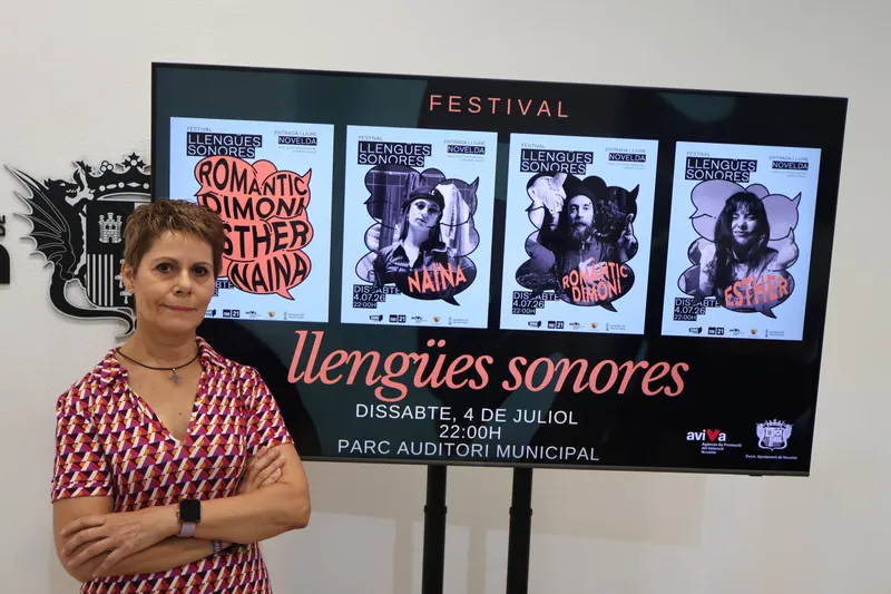 El Festival Llengües Sonores regresa a Novelda con música en valenciano
