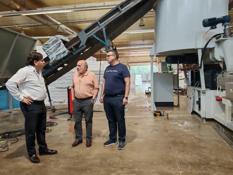 ACTECO impulsa el reciclaje de plásticos en Calatayud con nueva maquinaria