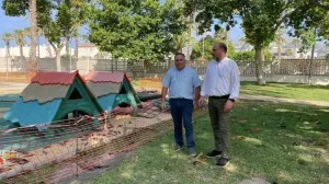 Salobreña inicia la adecuación del parque de la Fuente I con fondos europeos Next Generation