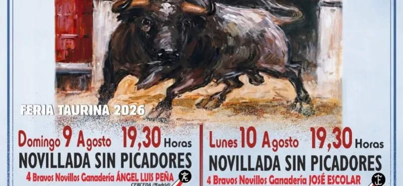 Valdeolmos celebra sus fiestas patronales con novilladas y encierros