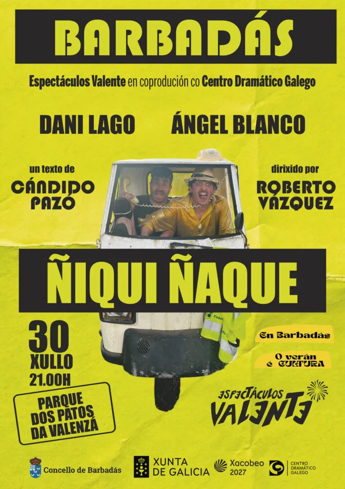 Barbadás celebra el verano con el espectáculo teatral 'Ñiqui Ñaque' en el Parque dos Patos