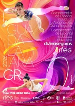 Guadalajara acogerá el Campeonato Nacional de Gimnasia Rítmica Individual en 2026